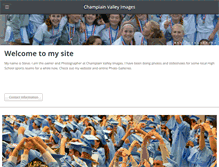 Tablet Screenshot of champlainvalleyimages.com